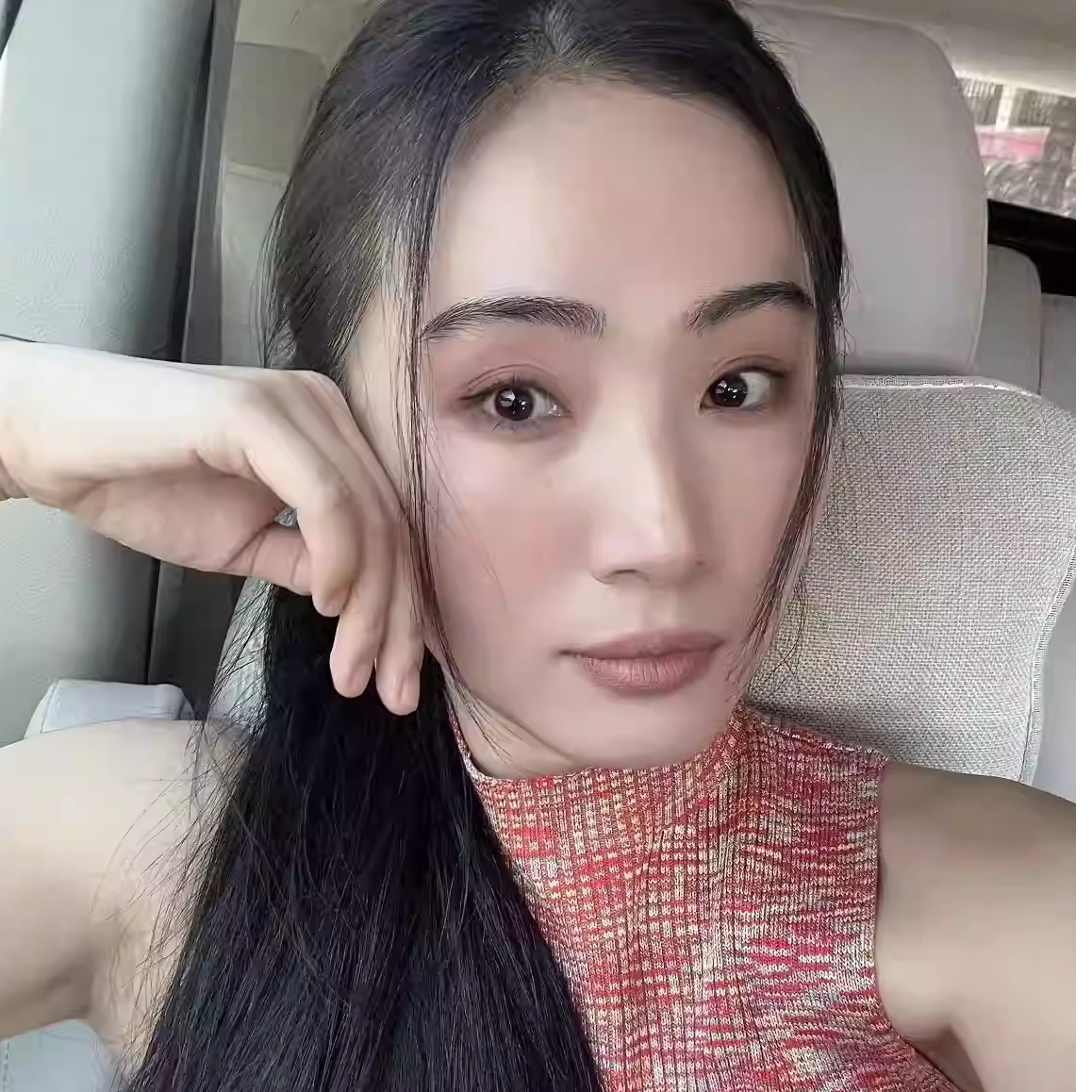 IN choose u笑笑家2023春装 背心针织衫89016