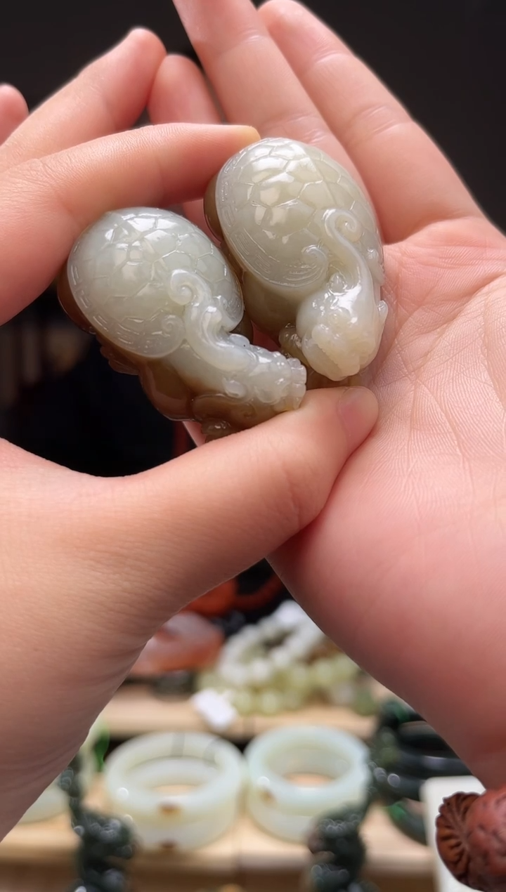 颈饰未镶嵌和田玉用****01对
