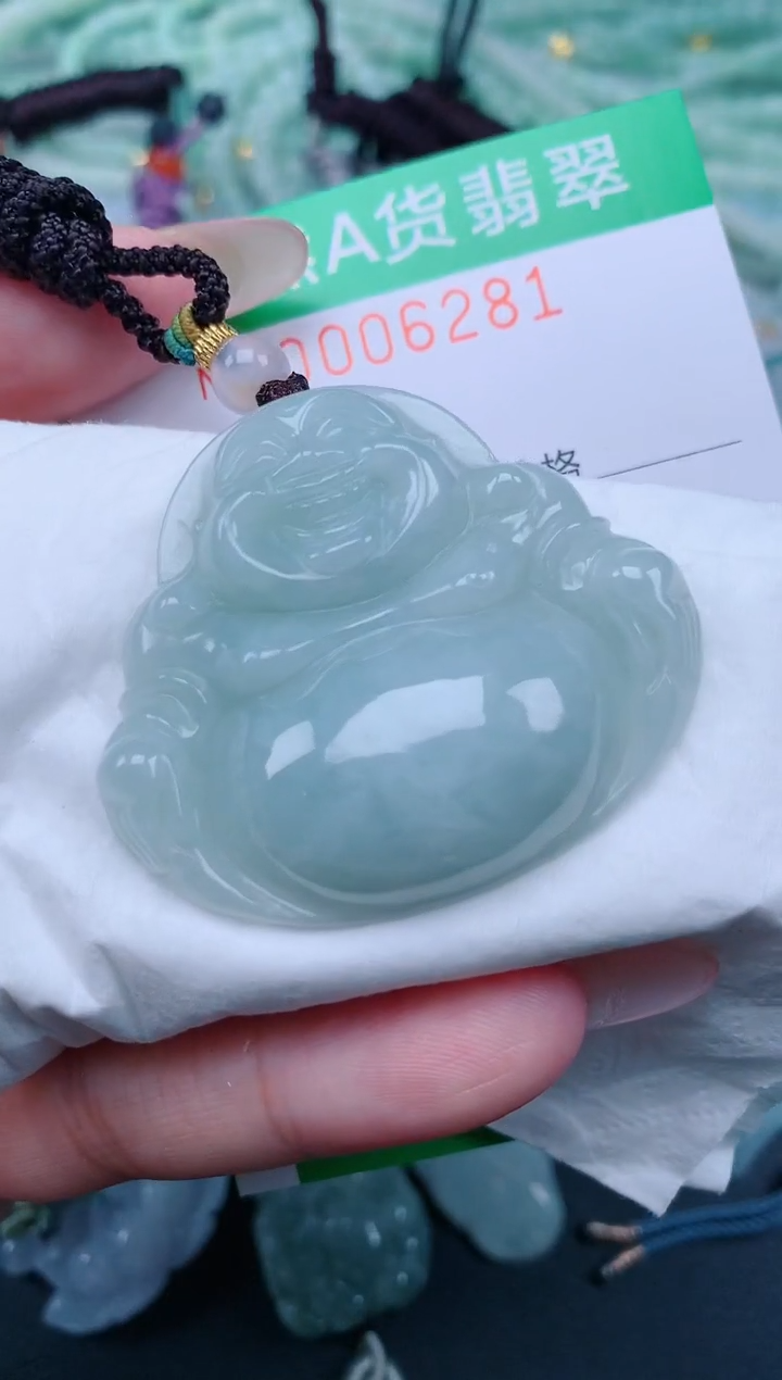 翡翠未镶嵌颈饰.0006281