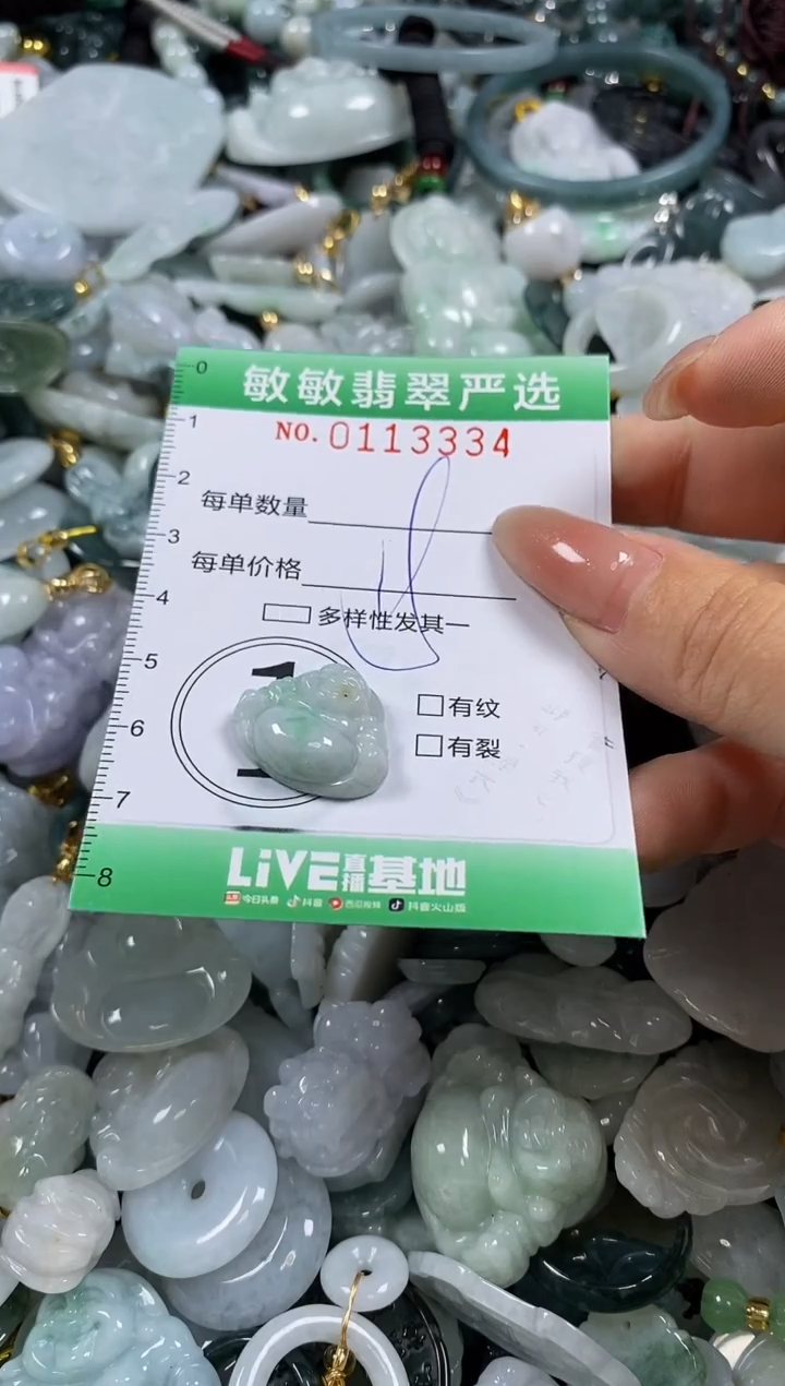 【闪购商品】翡翠颈饰未镶嵌闪购0113334