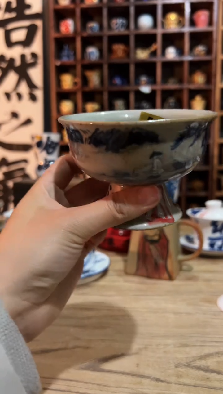 【闪购商品】观云听雨原创手绘茶具