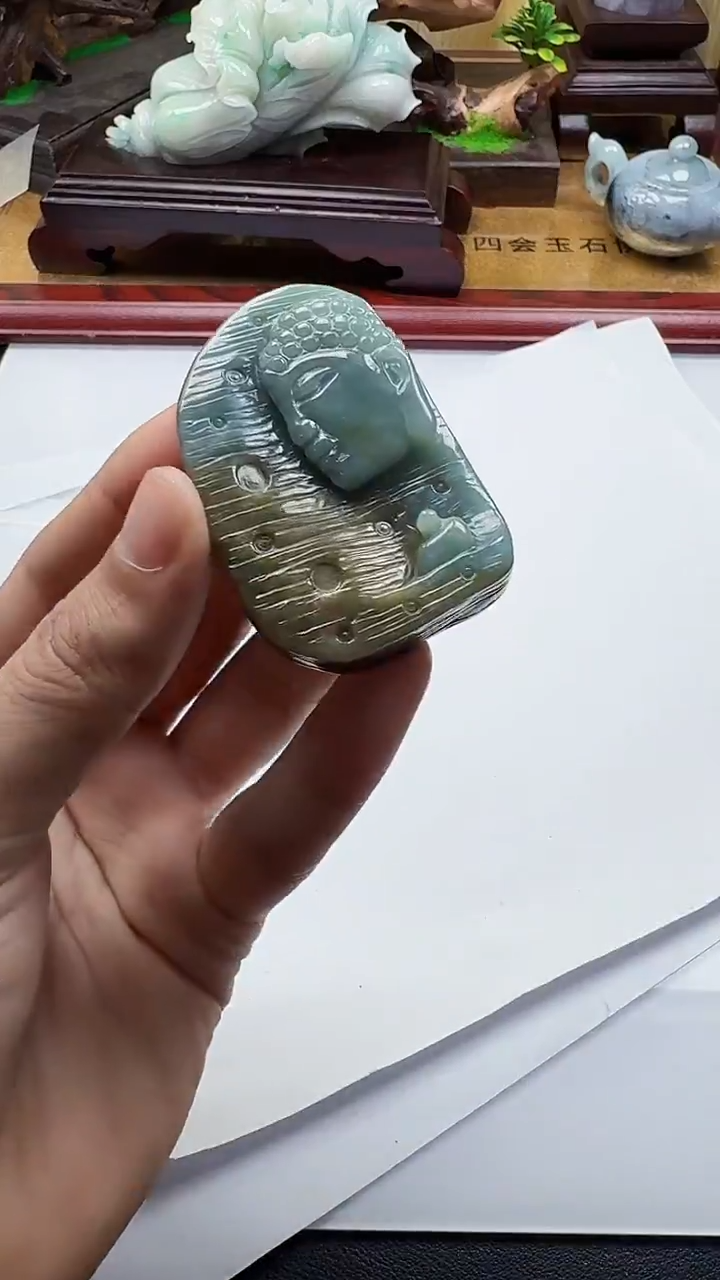 吊坠(不含链)未镶嵌翡翠1