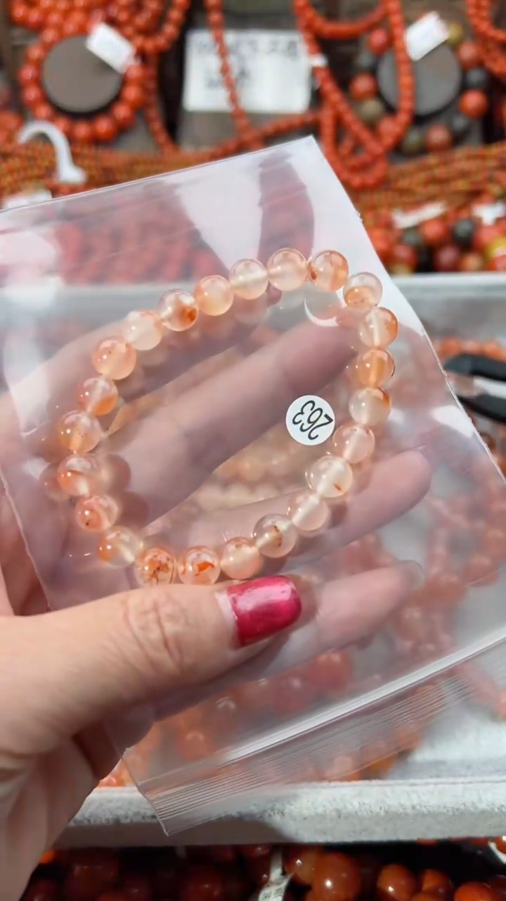 【闪购商品】南红玛瑙手串未镶嵌8