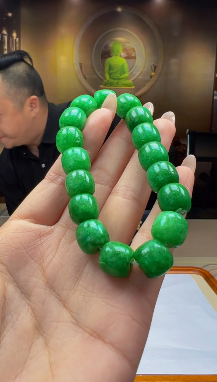 翡翠未镶嵌颈饰G2025-5-13-142