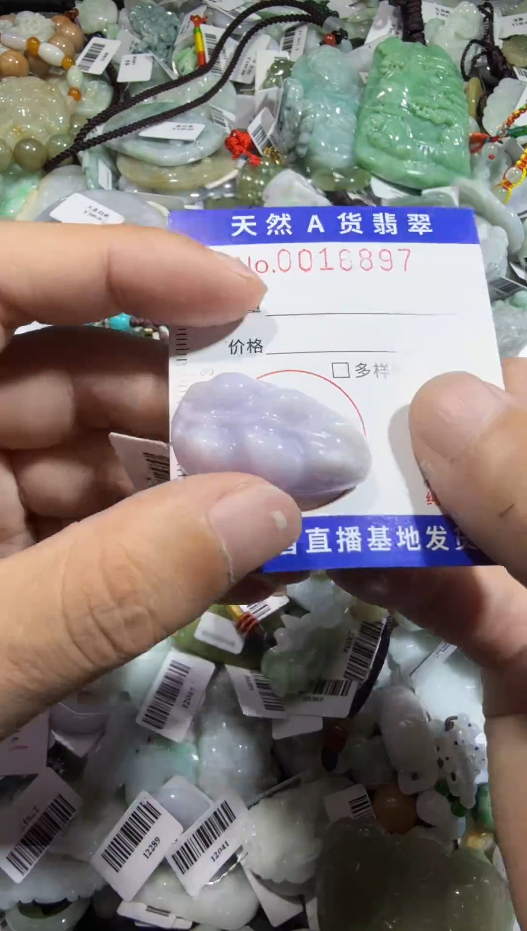 【闪购商品】翡翠颈饰未镶嵌00016897