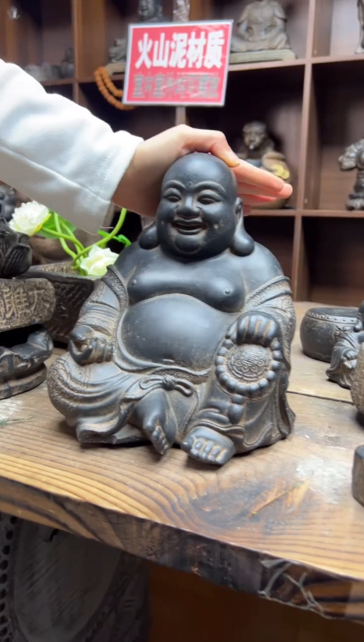 陶土【火山泥】大肚佛