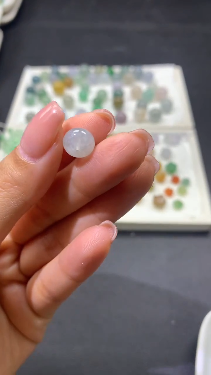 【闪购商品】定制翡翠未镶嵌珠9