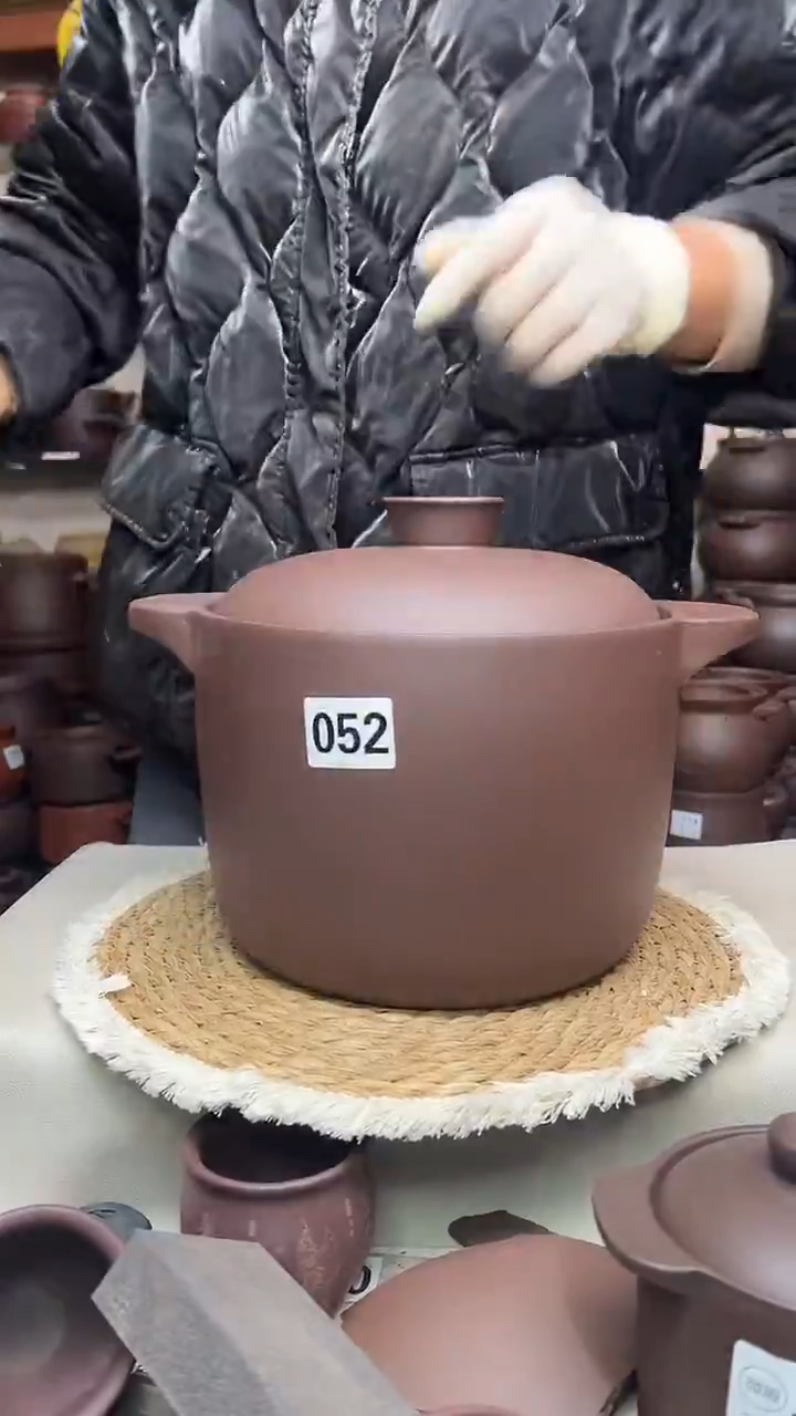 宜兴紫砂微瑕6升直筒052