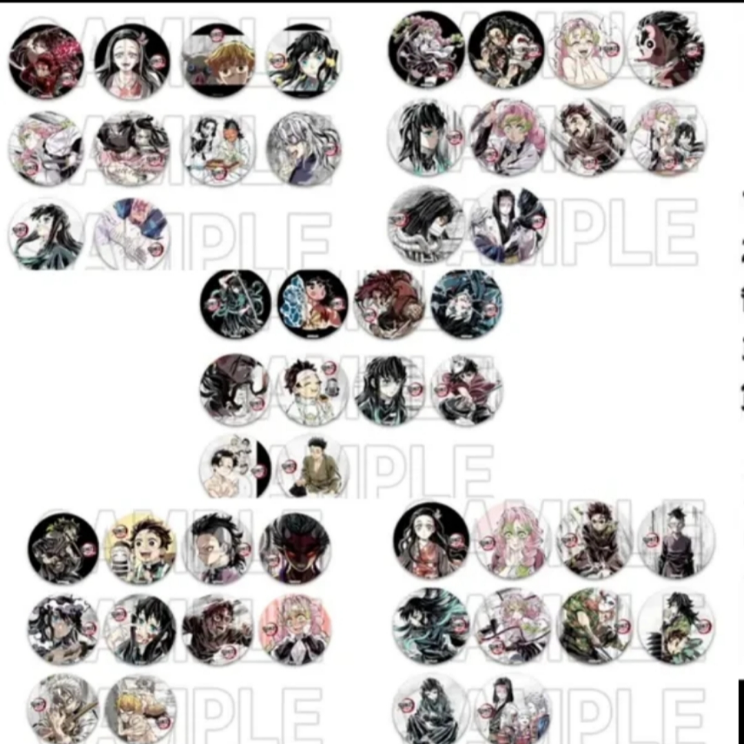 【日谷现货】鬼灭之刃幕间画吧唧盲盒 未成年禁止下单