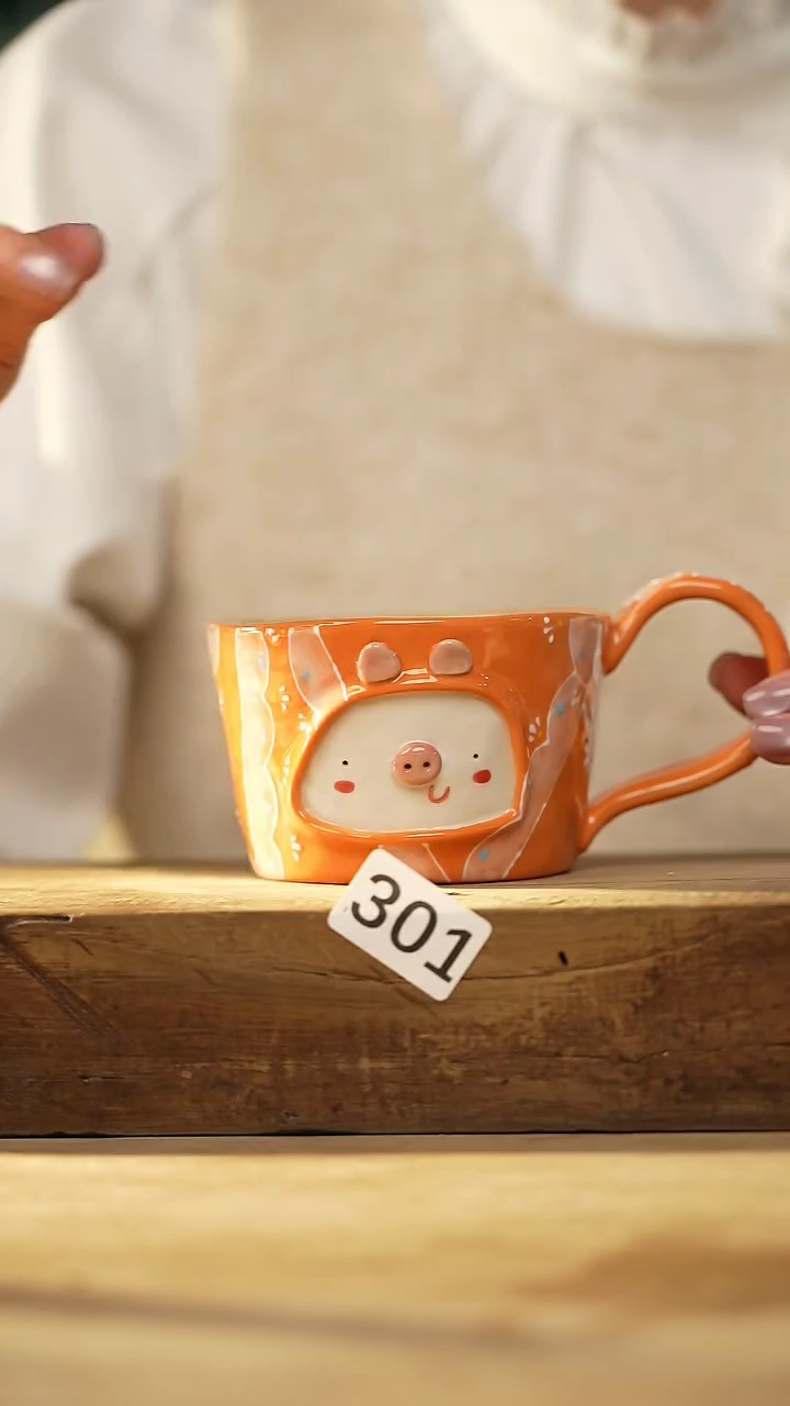 【闪购商品】瓷片手绘·杯/设计师 xudu 款