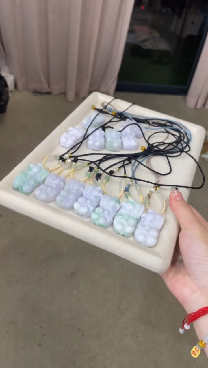 颈饰未镶嵌翡翠多样性发一