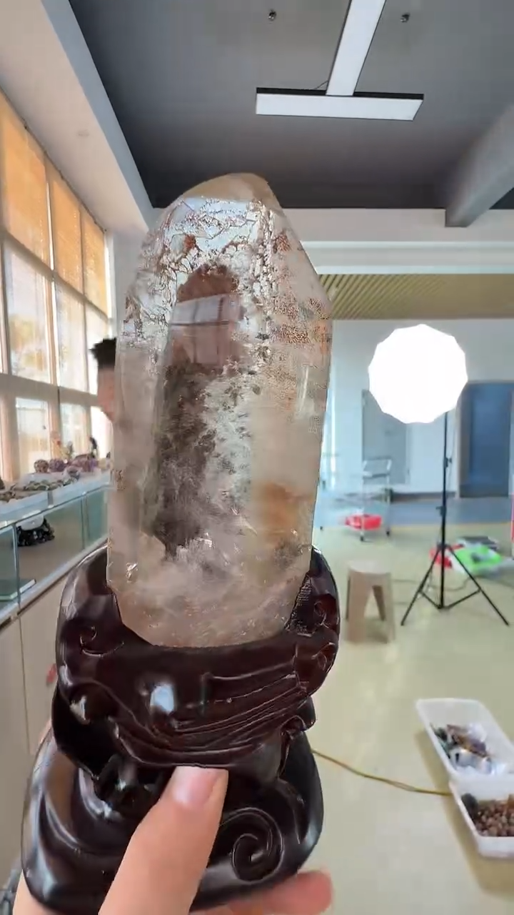 未镶嵌珠宝半成品水晶多样性发一件 C1119