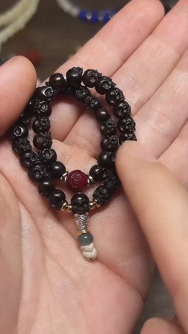 手串椰蒂半鄂骷髅手持