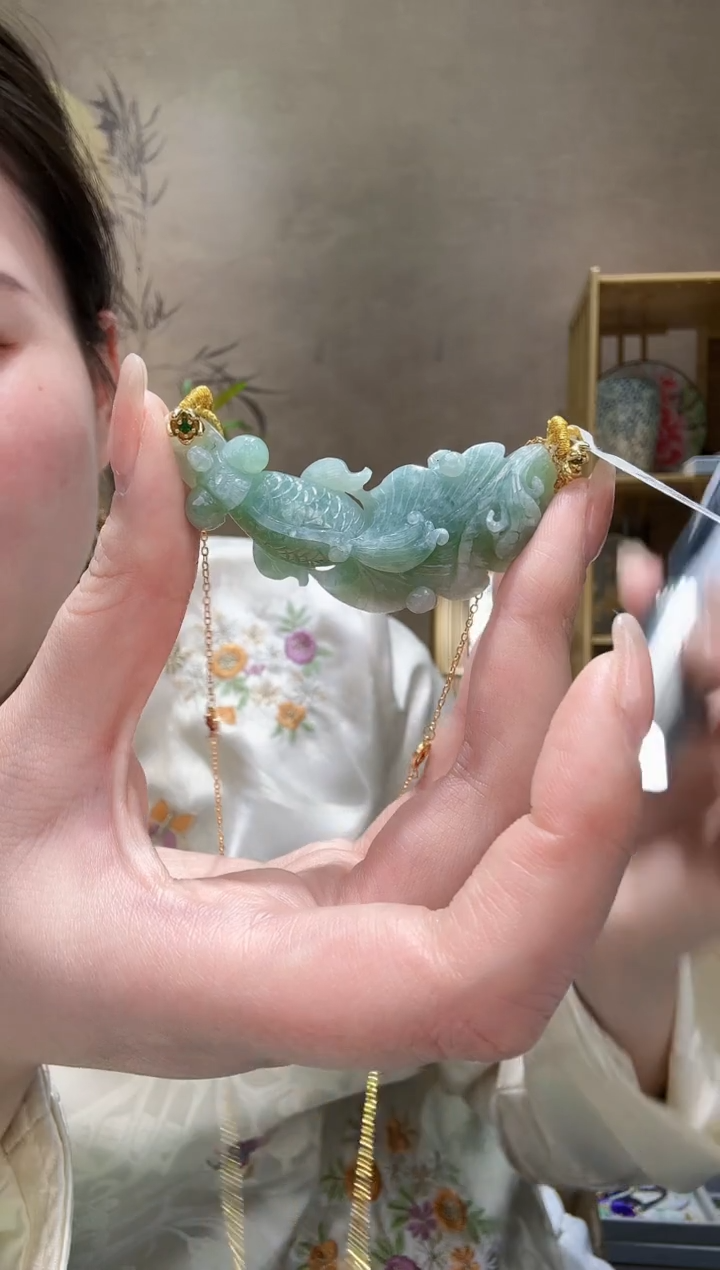 【闪购商品】翡翠颈饰未镶嵌吊坠