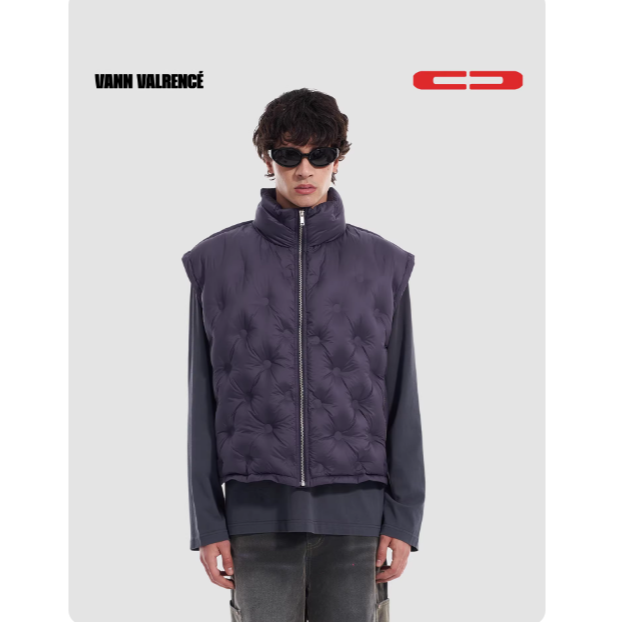 【LOCAT】vann valrence 高领轻薄马甲 VA05A1M00891