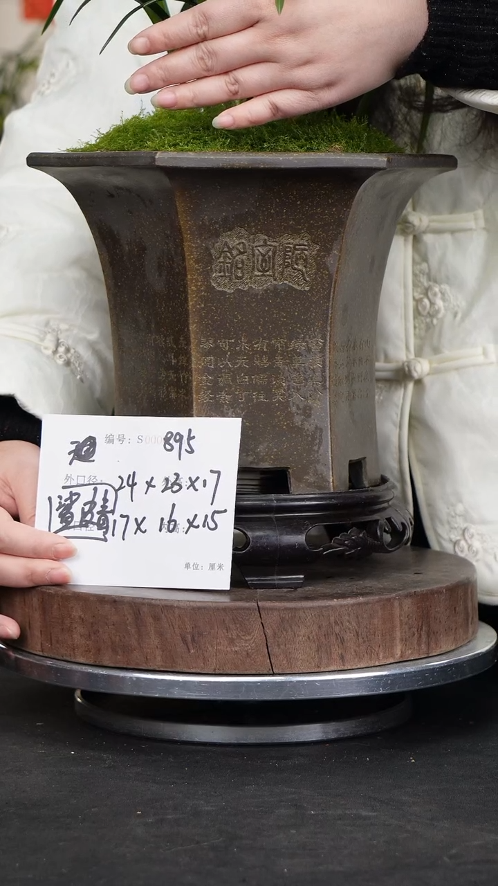 【闪购商品】紫砂花盆895+s紫砂花盆