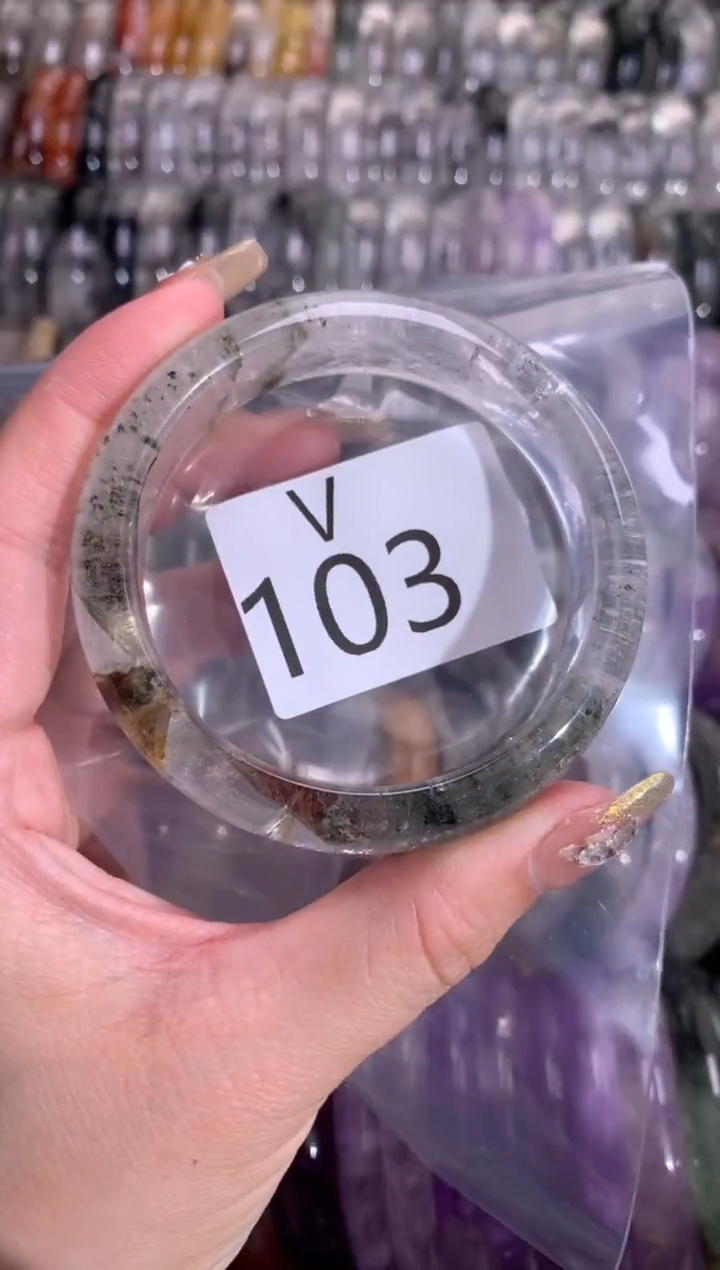 【闪购商品】水晶水晶手镯未镶嵌103-55