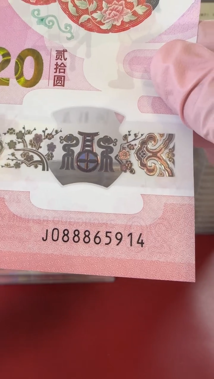【闪购商品】塑料25蛇钞088865914单张裸