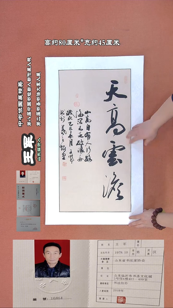 【闪购商品】书法154王军书法作品