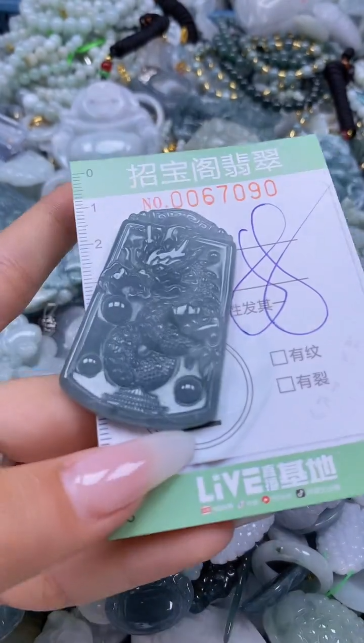 【闪购商品】翡翠未镶嵌颈饰闪购0067090