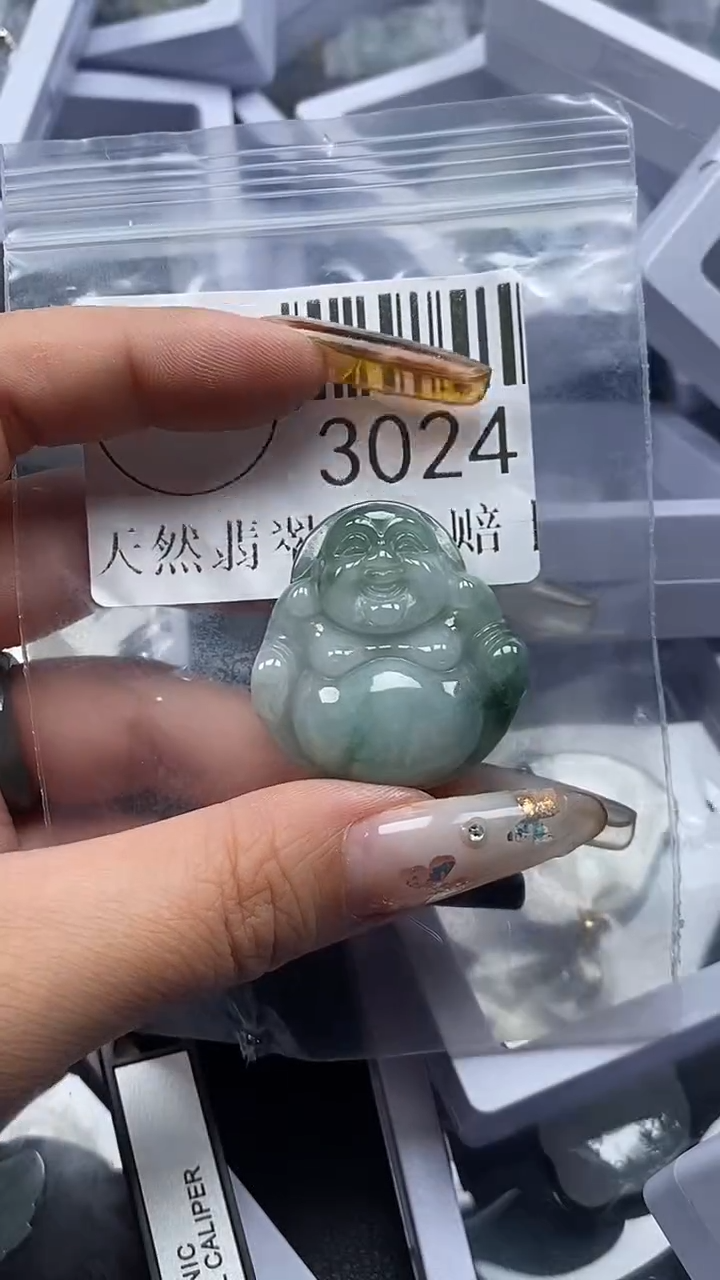 吊坠(不含链)未镶嵌翡翠3024