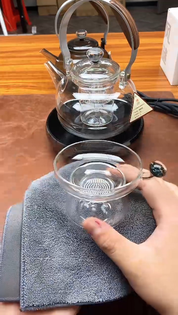 风谜/璀璨观山茶漏+风谜茶巾