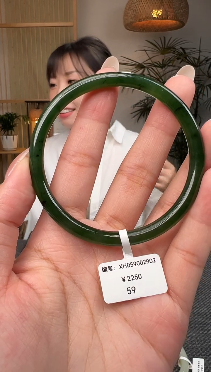 和田玉手镯未镶嵌XH 59