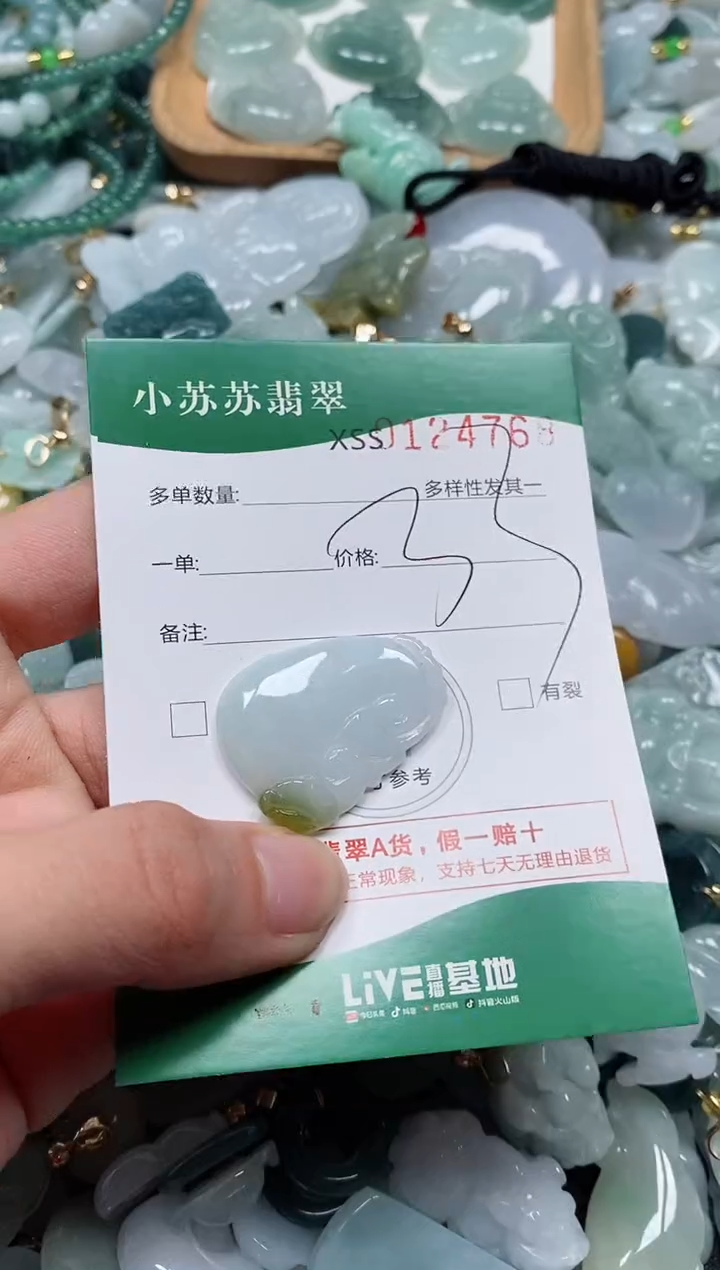 【闪购商品】翡翠颈饰未镶嵌闪购商品0124768