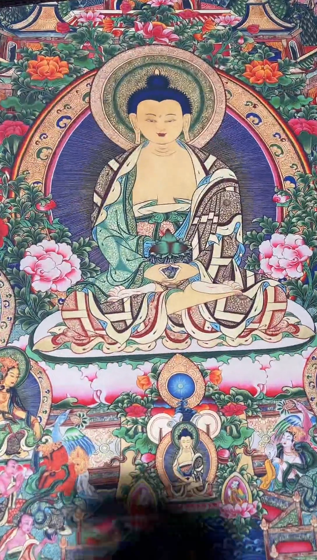 卷轴画东东唐卡tk16