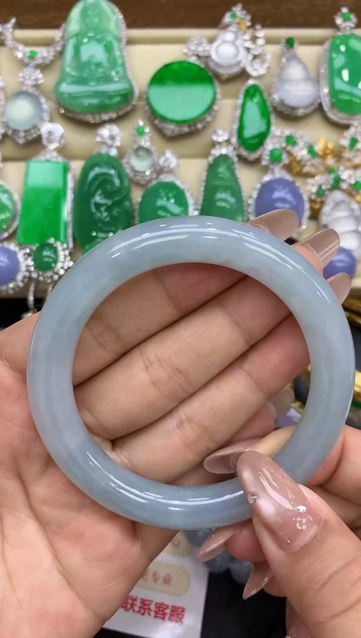 未镶嵌手镯翡翠218-中国好珍宝