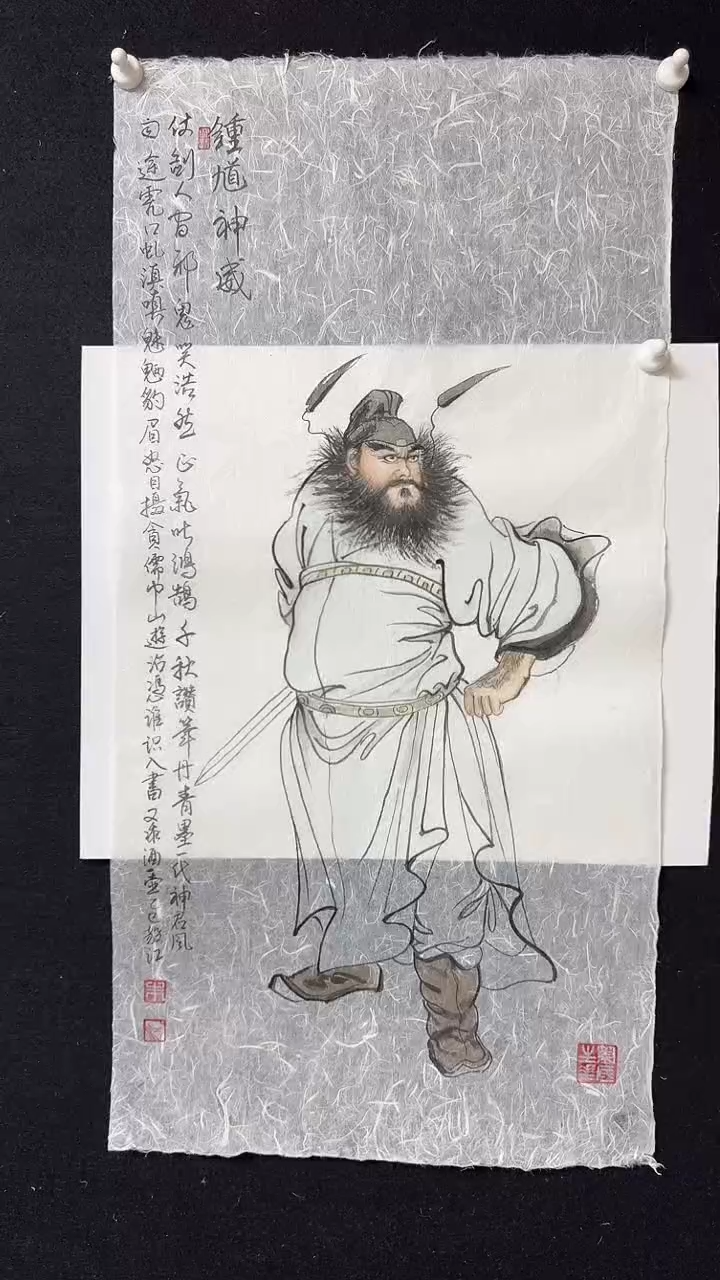 国画朱毅江国画作品