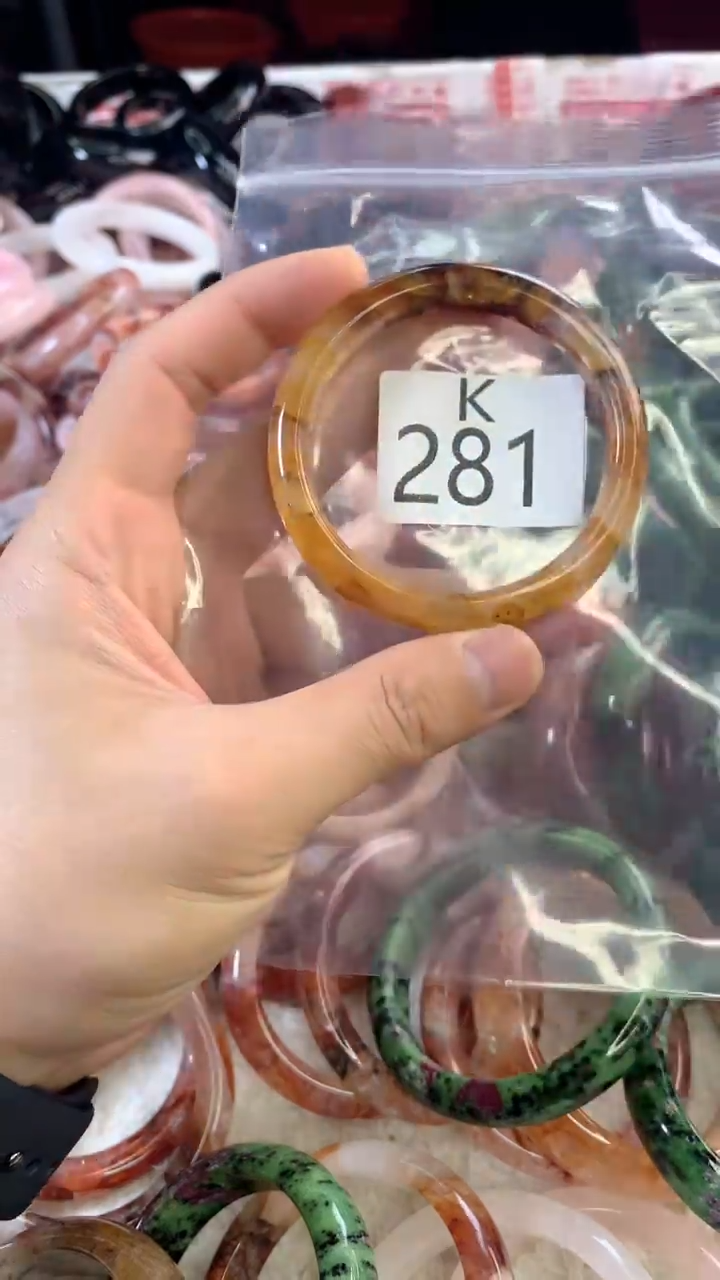 水晶手镯K未镶嵌水晶281-56