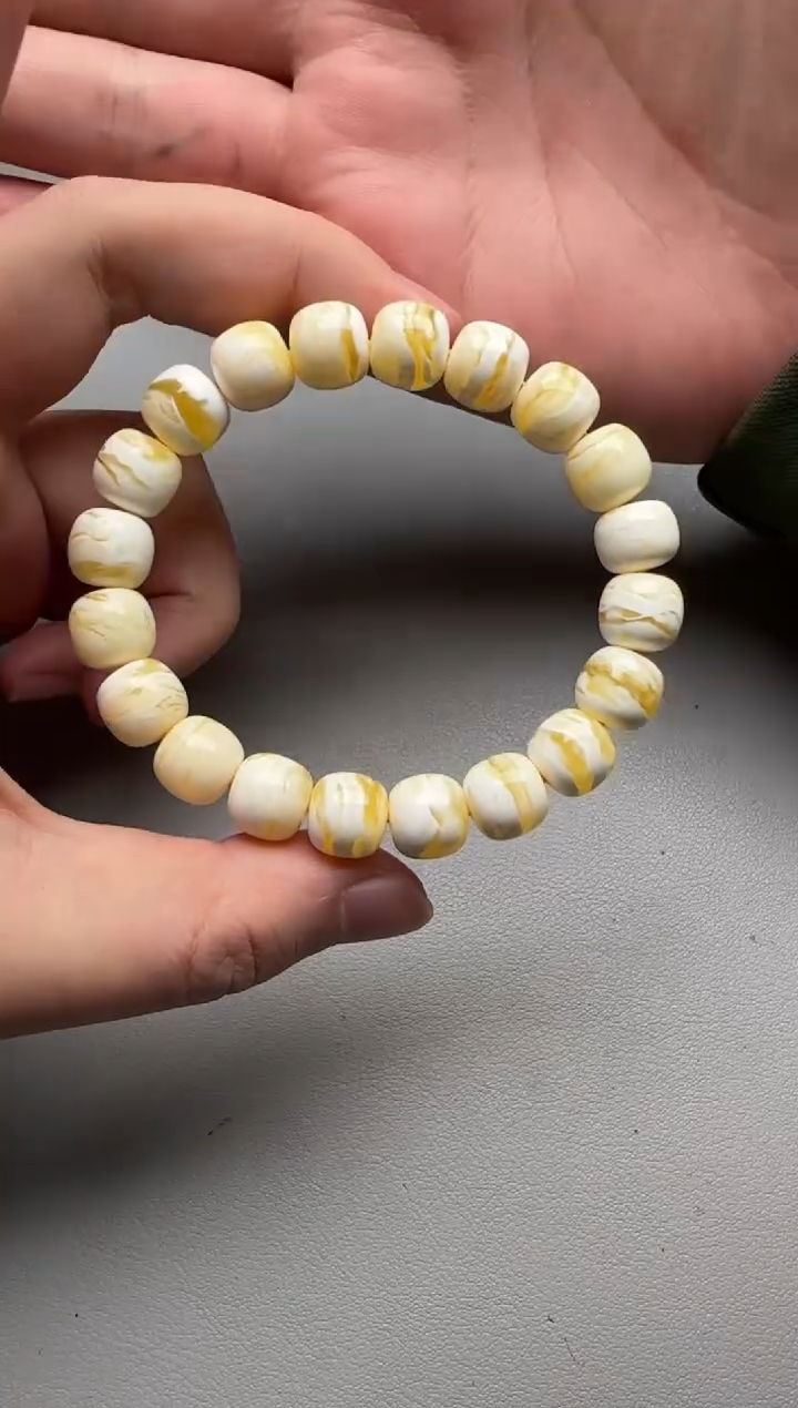 【闪购商品】蜜蜡裸石未镶嵌蜜蜡手串