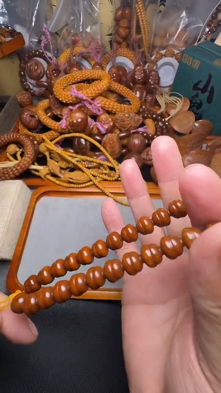 手串橄榄核猴头微瑕葫芦