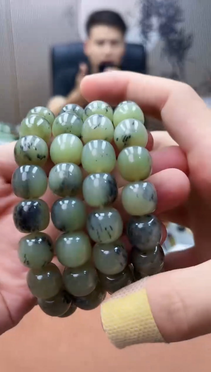手串未镶嵌和田玉青花13多样性发货.拍一发一