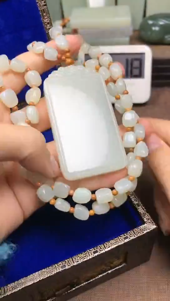 颈饰未镶嵌和田玉莫*闲1300