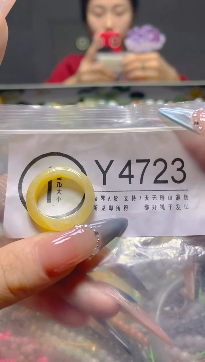 颈饰未镶嵌翡翠18/Y/翡翠A货，一件也是批发价