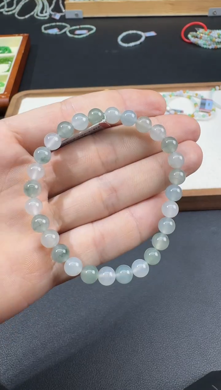 未镶嵌手串翡翠S0923-S1680-354