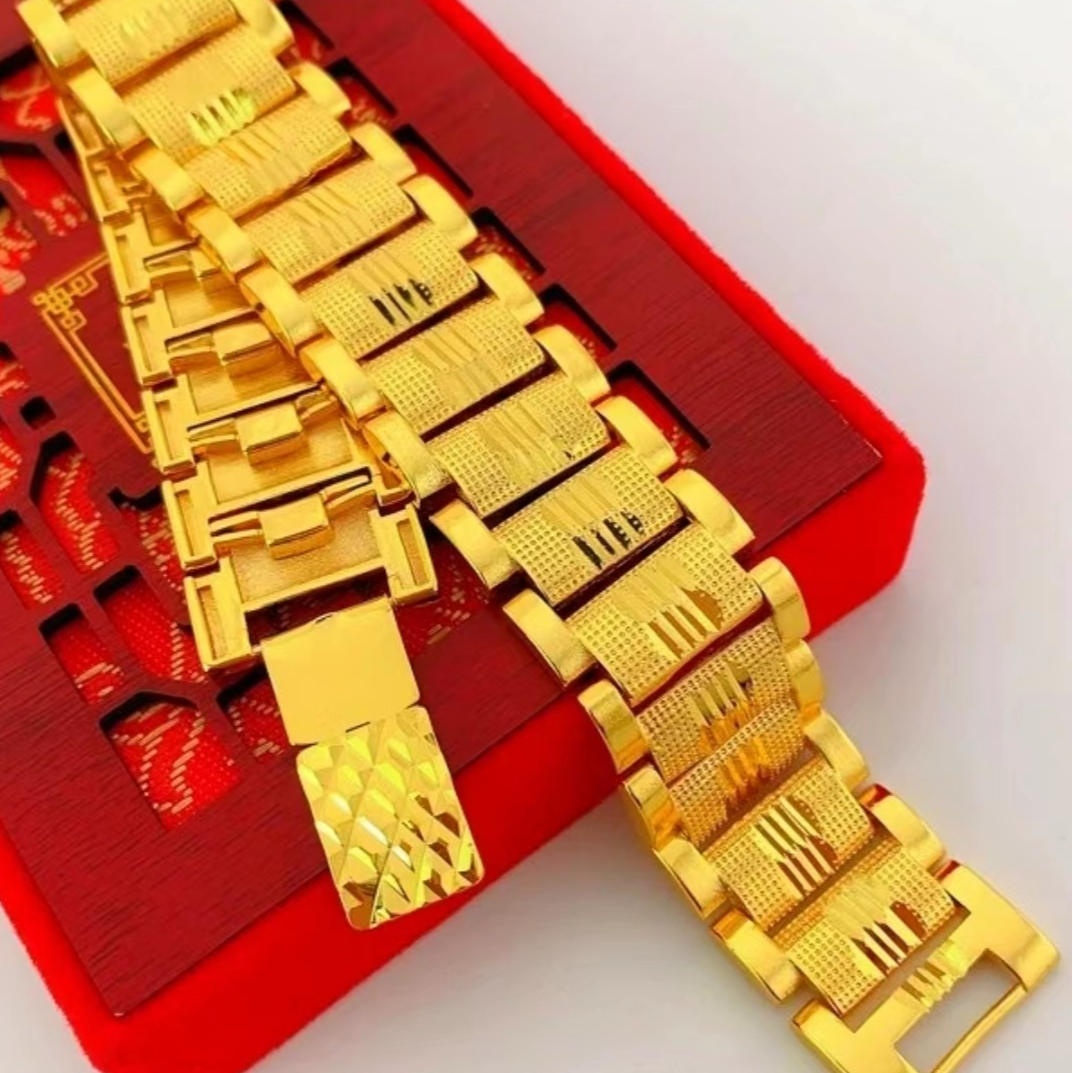 合金手链 合金项链2025新款手表手链时尚经典霸气