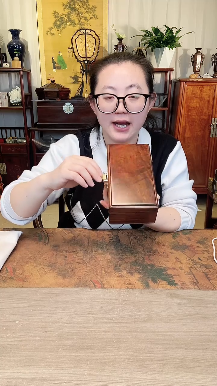 【闪购商品】红酸枝木类成套家具大红酸枝 活内衬锦盒19