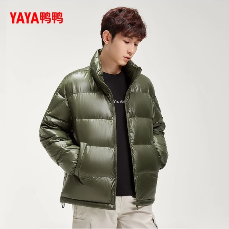 YAYA/鸭鸭防泼水户外羽绒服男女新款宽松面包服情侣款外套946A