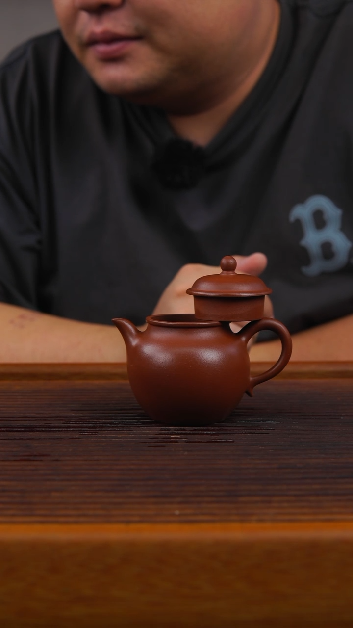 茶壶紫砂朱泥手工秋水