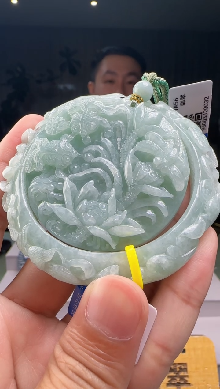 翡翠摆件未镶嵌XM@@960Q3J20032