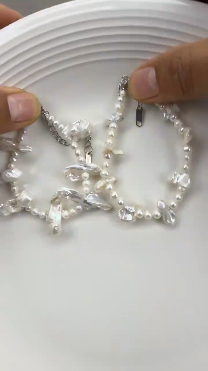 颈饰未镶嵌淡水珍珠1