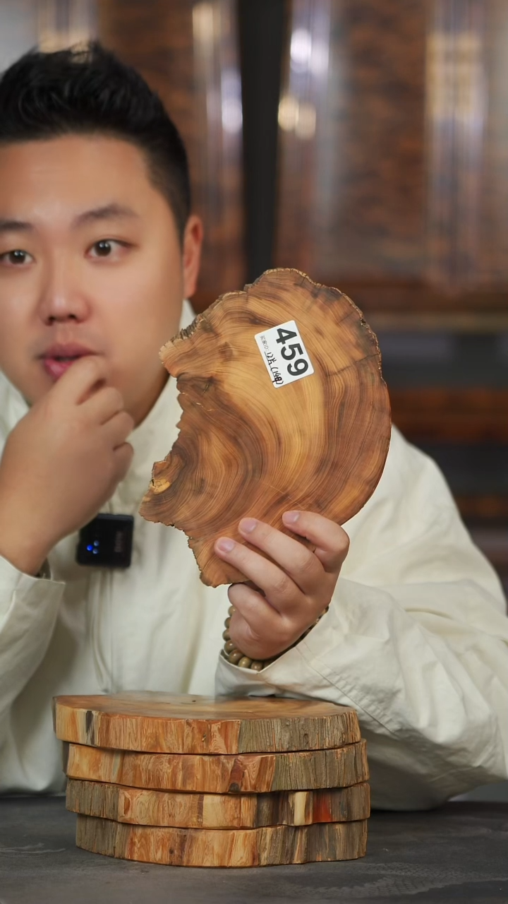 柏木（崖柏）459陈化黑油料原木甜香壶承香片