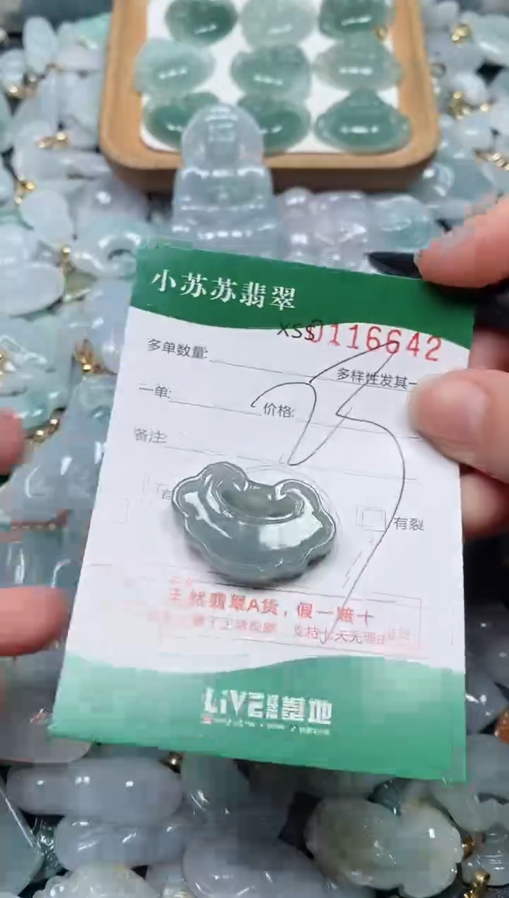 【闪购商品】翡翠颈饰未镶嵌闪购商品0116642