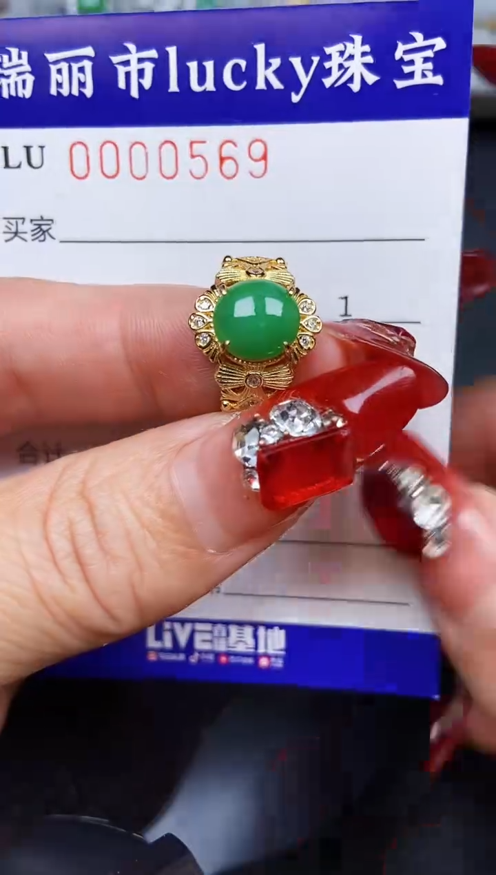 【闪购商品】翡翠颈饰银S925镶嵌0569