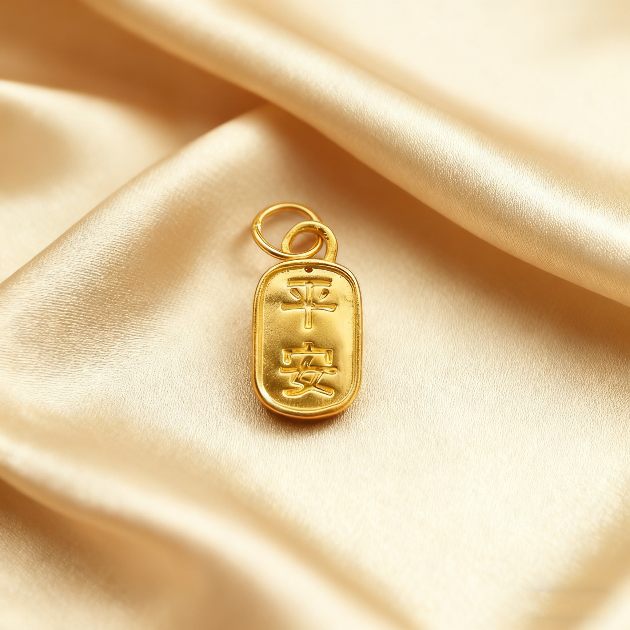 【黄金】足金999平安喜乐福牌CY61