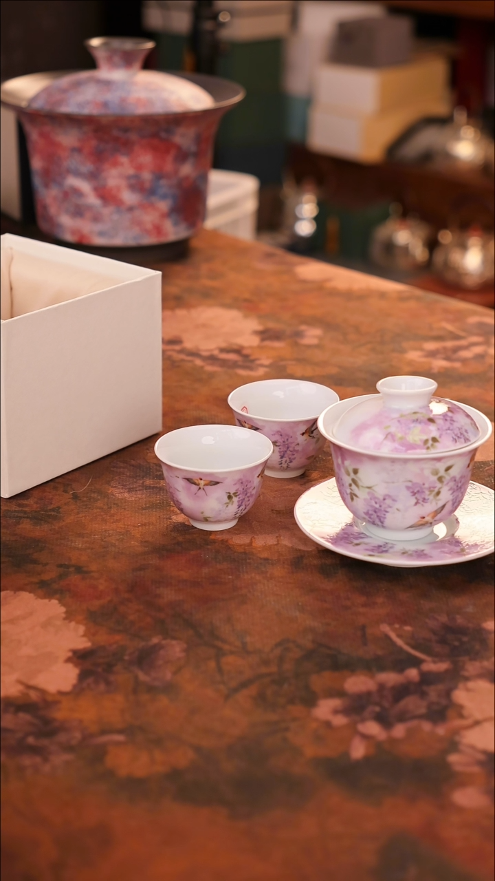 【闪购商品】陶瓷茶具（无礼盒无茶盘）@@A12064