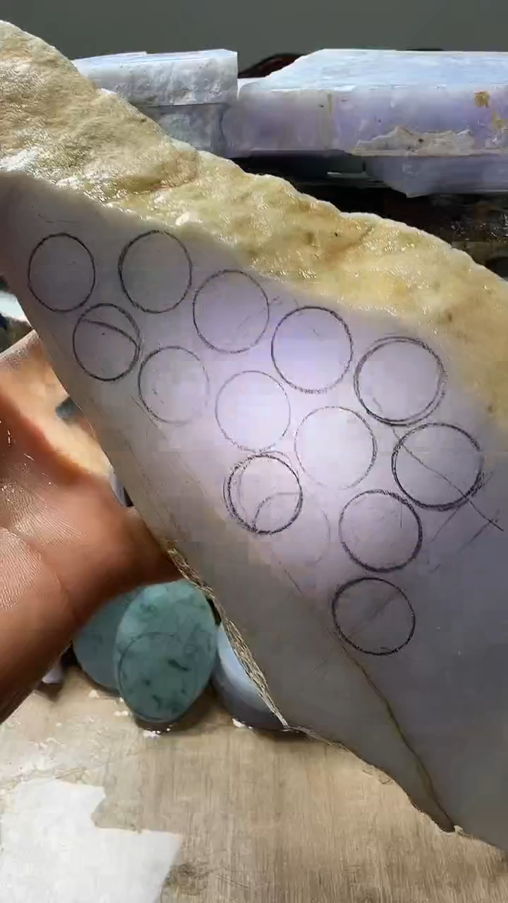 散珠翡翠天然翡翠A货花582